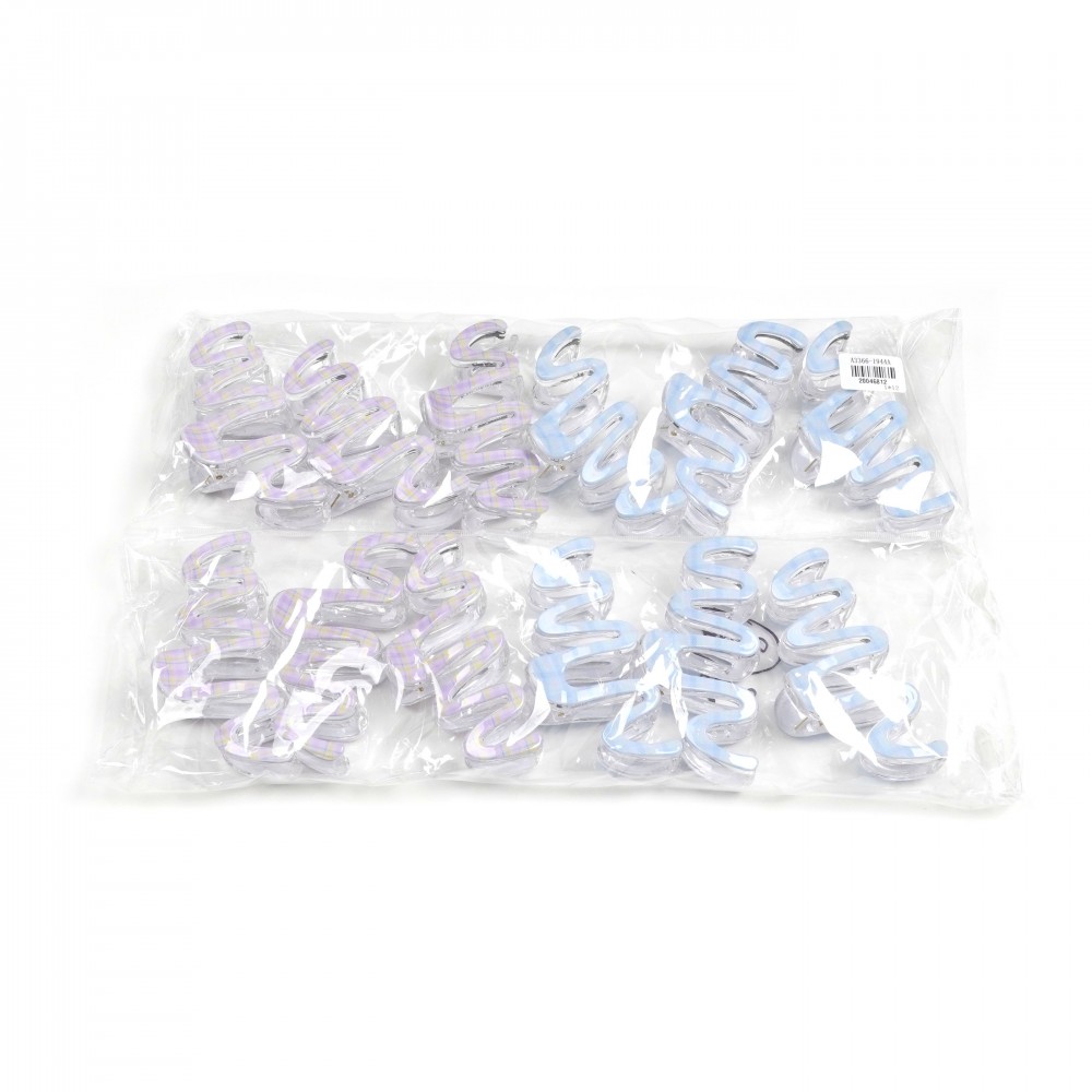 Набір шпильок-крабів для волосся 10.5см (31831) 3