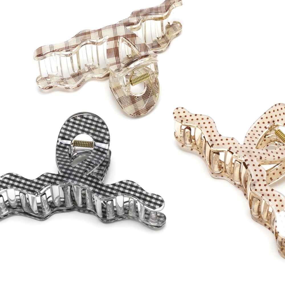 Набір шпильок-крабів для волосся 13см (31832) 2