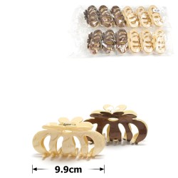 Набір шпильок-крабів для волосся 9.9см (31833)