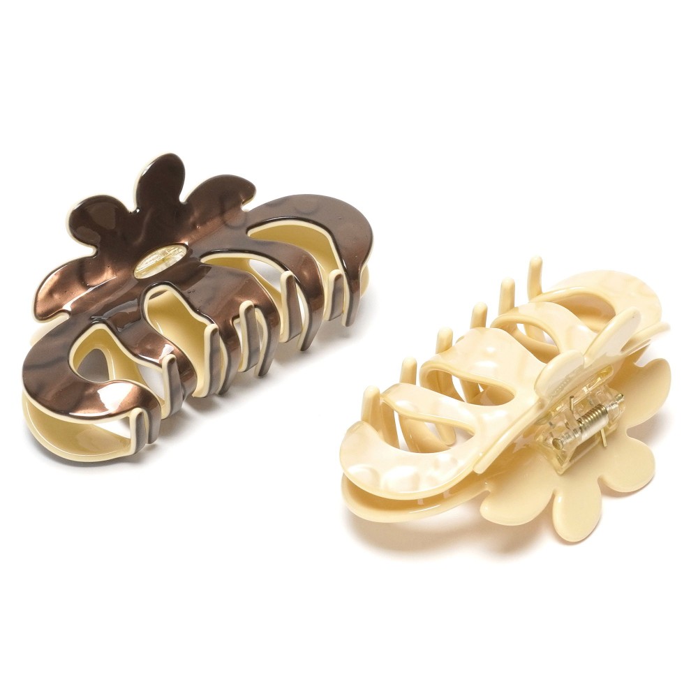 Набір шпильок-крабів для волосся 9.9см (31833) 2