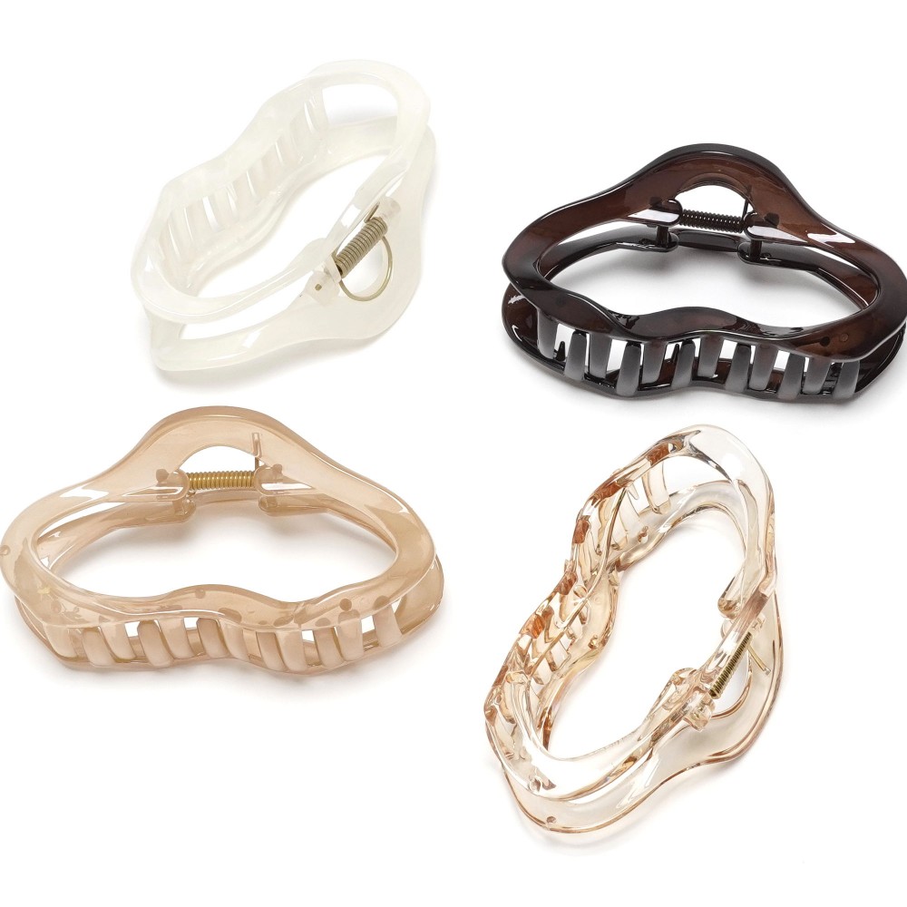 Набір шпильок-крабів для волосся 11.4см (31834) 2