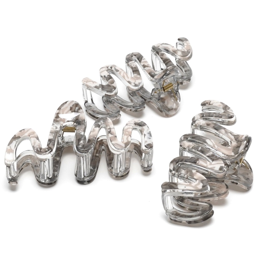 Набір шпильок-крабів для волосся 10.6см (31840) 2