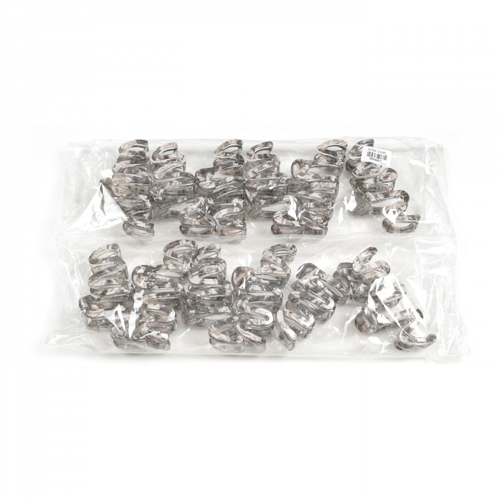 Набір шпильок-крабів для волосся 10.6см (31840) 3