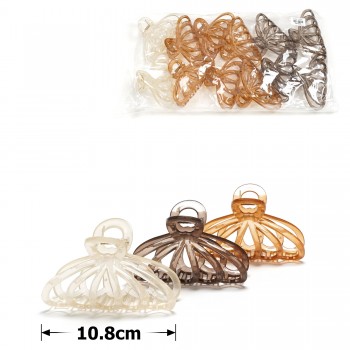 Набір шпильок-крабів для волосся 10.8см (31842)