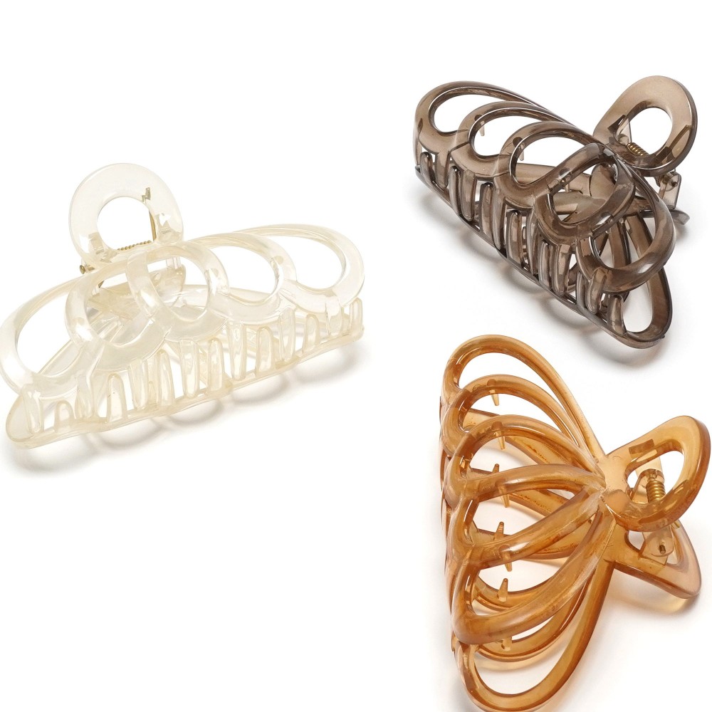 Набір шпильок-крабів для волосся 10.8см (31842) 2