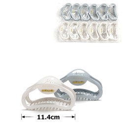 Набір шпильок-крабів для волосся 11.4см (31847)