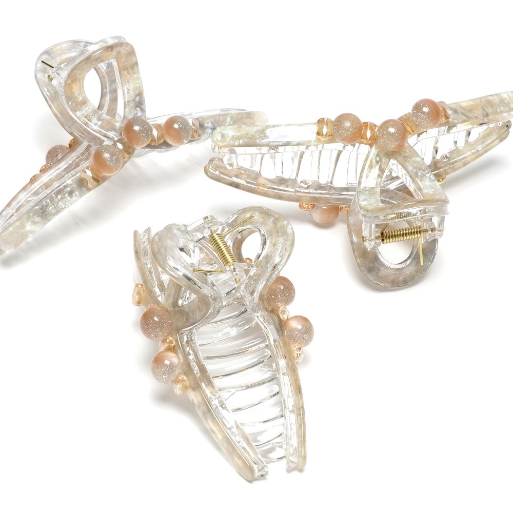 Набір шпильок-крабів для волосся 12.1см (31848) 2