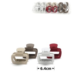 Набор заколок-крабов для волос 6.4см (31866)