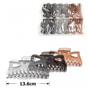 Набір шпильок-крабів для волосся 13.6см (31871)