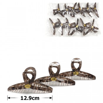 Набір шпильок-крабів для волосся 12.9см (31873)