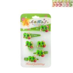 Дитячий набір шпильок Серце (440)