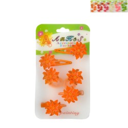 Дитячий набір шпильок Квітка (442)