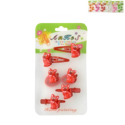 Дитячий набір шпильок Кішка (453)