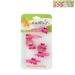 Дитячий набір шпильок Жабка (457)