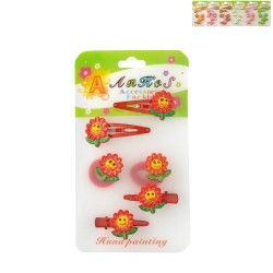 Дитячий набір шпильок Соняшник (460)