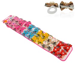 Набір з дитячих резинок та качечок Квітка (5823)