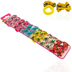 Набір з дитячих резинок та качечок Квітка (5826)