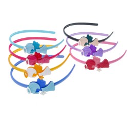 Набор детских обручей для волос с украшением (10791)