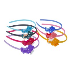 Набор детских обручей для волос с украшением (10792)