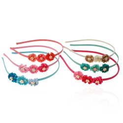 Набір обручів для волосся з бантом (14439)