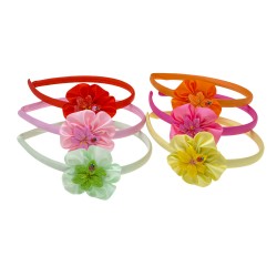 Набір дитячих обручів для волосся Квітка з сонечком (1468)