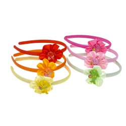 Набор детских обручей для волос Роза с дельфином (1472)