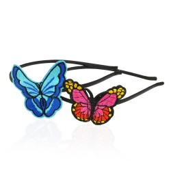 Набор обручей для волос с украшением из бабочек (14758)