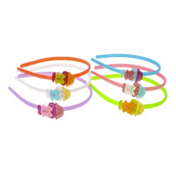 Набор детских обручей для волос с украшением (1515)
