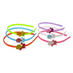 Набор детских обручей для волос с украшением (1528)