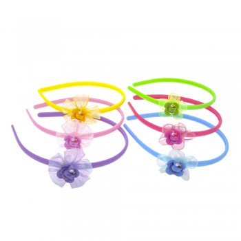 Набір дитячих обручів для волосся з прикрасою Качечка (1555)