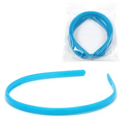 Набір обручів для волосся 0.75см синій (30009)