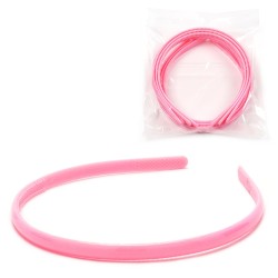 Набор обручей для волос 0.75см розовый (30035)