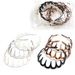  Набор обручей для волос Гребень крупный (31627)