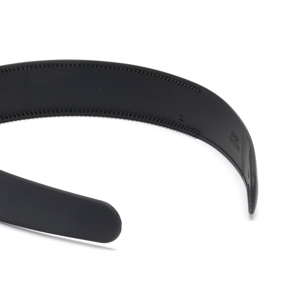 Набор обручей для волос 2.5см матовый коричневый (31631) 2