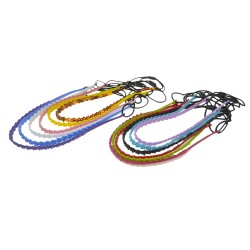 Набір обручів-пов'язок для волосся силіконовий (4654)