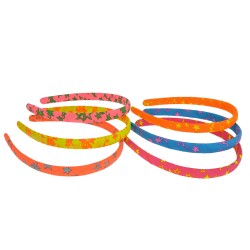 Набір обручів для волосся з принтом зірочка (8319)