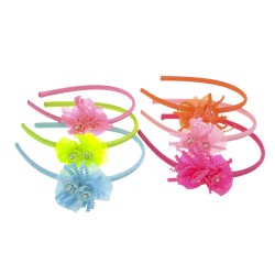 Набір дитячих обручів для волосся з бантиком (8940)