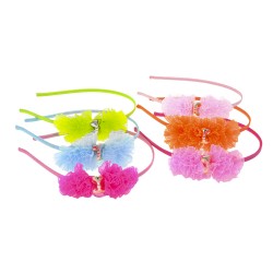 Набір дитячих обручів для волосся з бантиком (9730)