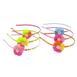 Набір дитячих обручів для волосся з бантиком (9731)