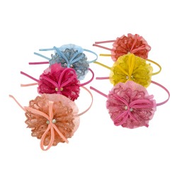 Набір обручів для волосся з бантиком (9743)