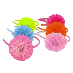 Набір дитячих обручів для волосся з бантиком (9746)