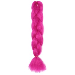 Канекалон малинового кольору 60см (25904)