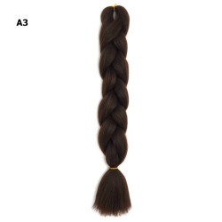 Канекалон коричневого кольору 60см (26206)