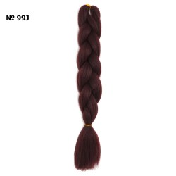 Канекалон коричневого кольору 60см (26213)