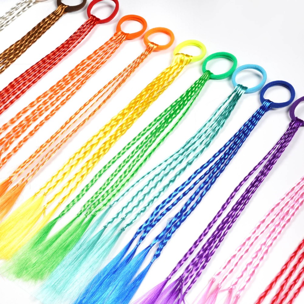 Набір резинок-кісок для волосся кольорові (31401) 2
