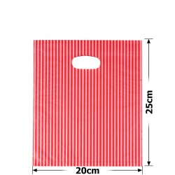 Набір подарункових целофанових пакетів 20мкм 20x25см 100шт (10545)