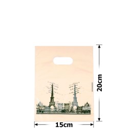 Набор подарочных целлофановых пакетов 20мкм 15x20см (11387)