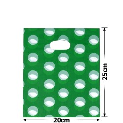 Набір подарункових целофанових пакетів 20мкм 20x25см 100шт (12006)