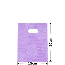 Набір подарункових целофанових пакетів 20мкм 15x20см (15117)