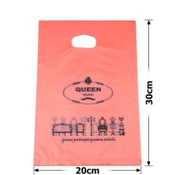 Набір подарункових целофанових пакетів 20мкм 20x30см 100шт (15132)